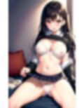 エッチな表情で教師を誘惑する色白淫らな巨乳美女 画像2