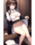 エッチな表情で教師を誘惑する色白淫らな巨乳美女 画像3