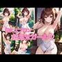 裸にエプロン、脇見せガール