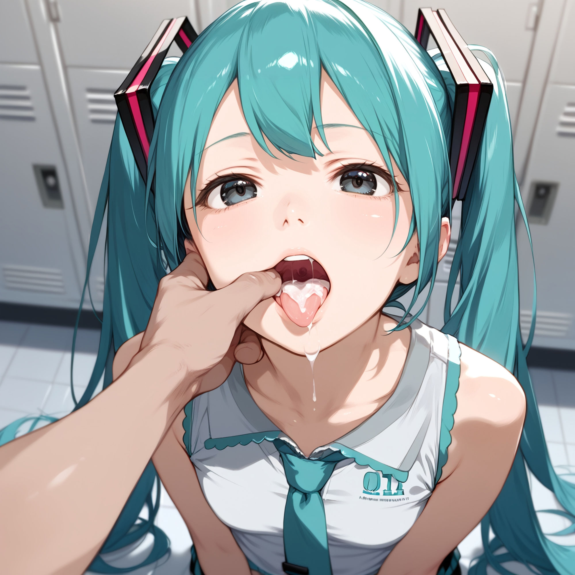 初音ミクの性処理 画像1