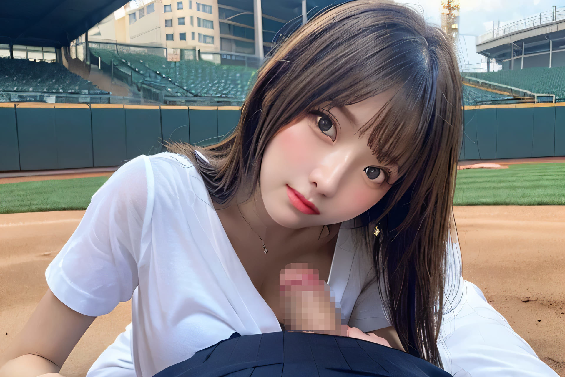 【新】甲子園常連校 強豪野球部の中出しOK巨乳JKマネージャーのえっちすぎる毎日 画像1