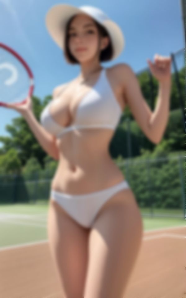 エロすぎて生意気なテニサーの姫Hな写真撮影集