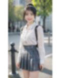 AI生成 街角で出会う大人の女子校生スタイル Girl1 Vol.1-1 画像1