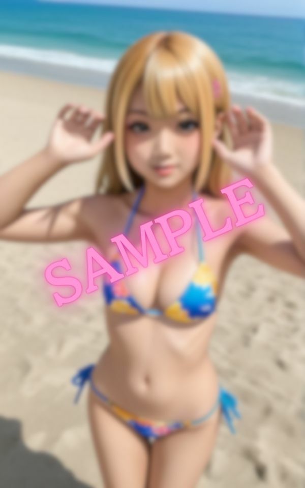 水着のセフレと海デート！勃起がバレないかドキドキ…