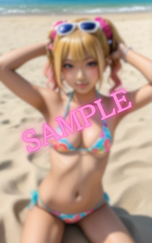 水着のセフレと海デート！勃起がバレないかドキドキ… 画像7