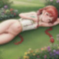 編み込み赤髪ちゃんのどこでも露出！！2 画像4