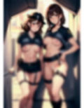 レズポリス’女警官同士でえっちなこと’ 画像5