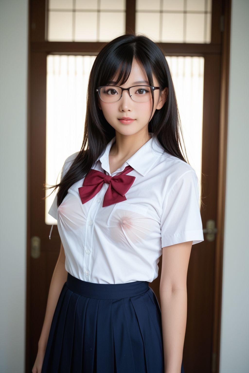 表は真面目な優等生裏は淫らな淫乱痴女2 画像2