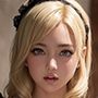【AIグラビア巨乳美女写真集】Vol.24学校に来た金髪メイドの天使さん