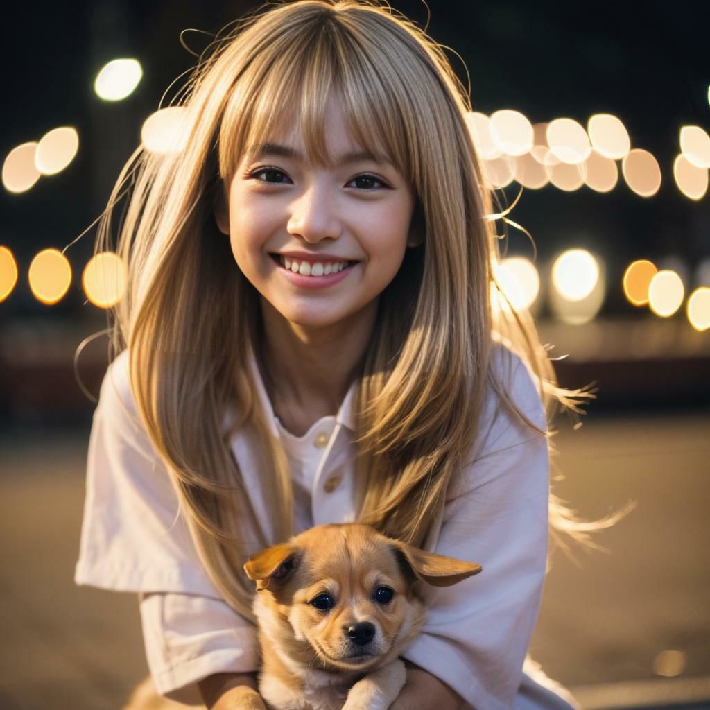 夜の街で:犬系女子との甘美なデートスナップ 画像6