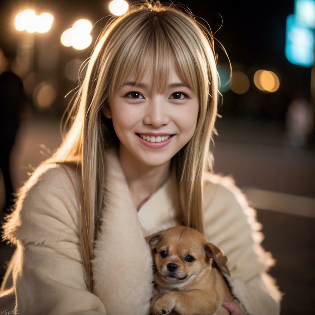 夜の街で:犬系女子との甘美なデートスナップ 画像10