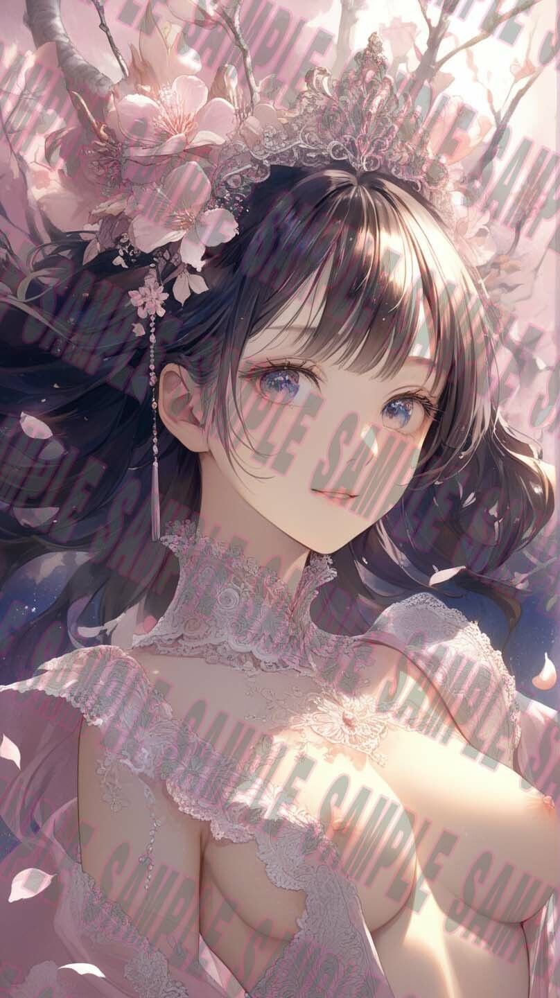 感動 AIアート 美女 絵画集 - 夢桜 - おすすめ 画像8