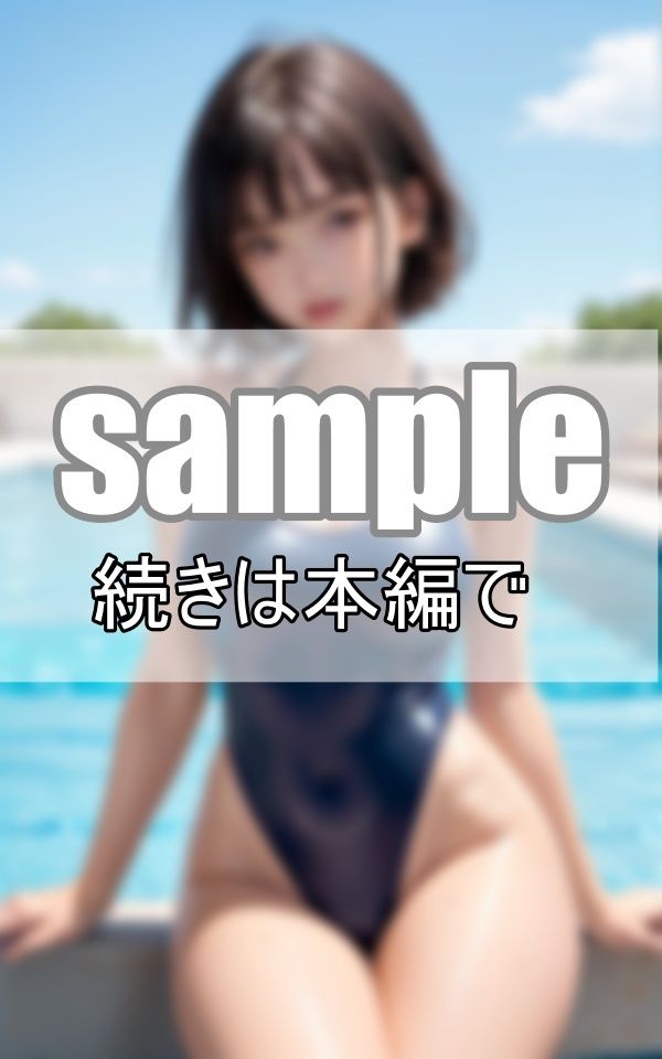 大胆くぱぁぁでぱっくり見えちゃう！ 清楚なあの娘の限界スク水 画像6