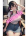 巨乳彼女エロゲーをして発情してた 画像2