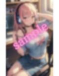 巨乳彼女エロゲーをして発情してた 画像3