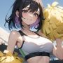 狙われたチアガール娘