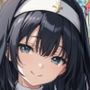 ドスケベな爆乳黒髪シスターがM字開脚で誘惑してくる件 サンプル画像 1