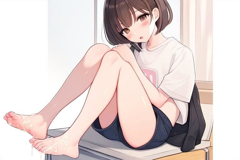 女の子の体操着の匂いを嗅ぎちんシコしてたら、生意気なクラスメイトに見つかった。〜あんたのおち○ぽ貸しなさいよ〜