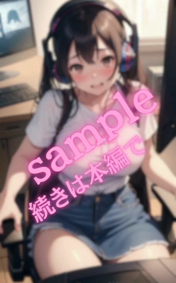 部屋を覗いたら恥じらう巨乳娘