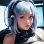 【AIグラビア巨乳美女写真集】Vol.11未来系ゲーマーの天使さん センシティブ