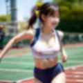 乳首がたってるアスリート陸上女子 130p 画像4