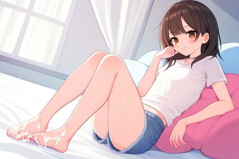 友だちの娘に靴下を脱いでもらう〜出すなら出すって言ってよね…！〜 画像3