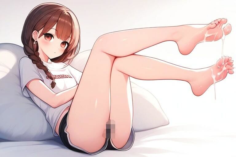 友だちの娘に靴下を脱いでもらう〜出すなら出すって言ってよね…！〜 画像10