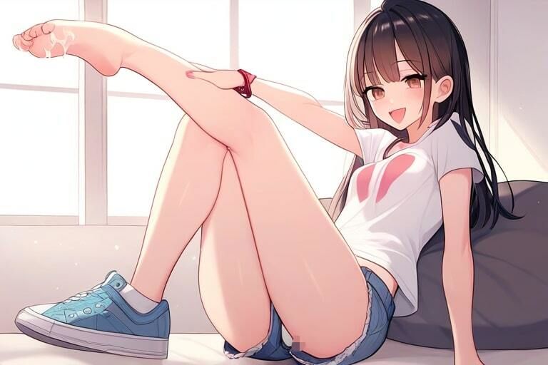 女の子の足が大好きなんだよ！！〜自分より背の低い年下の女の子と二人きり〜4