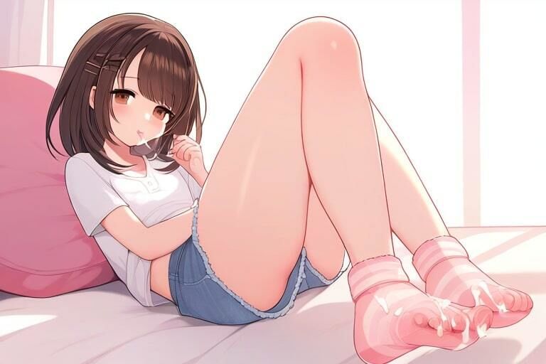 女の子の足が大好きなんだよ！！〜自分より背の低い年下の女の子と二人きり〜_8