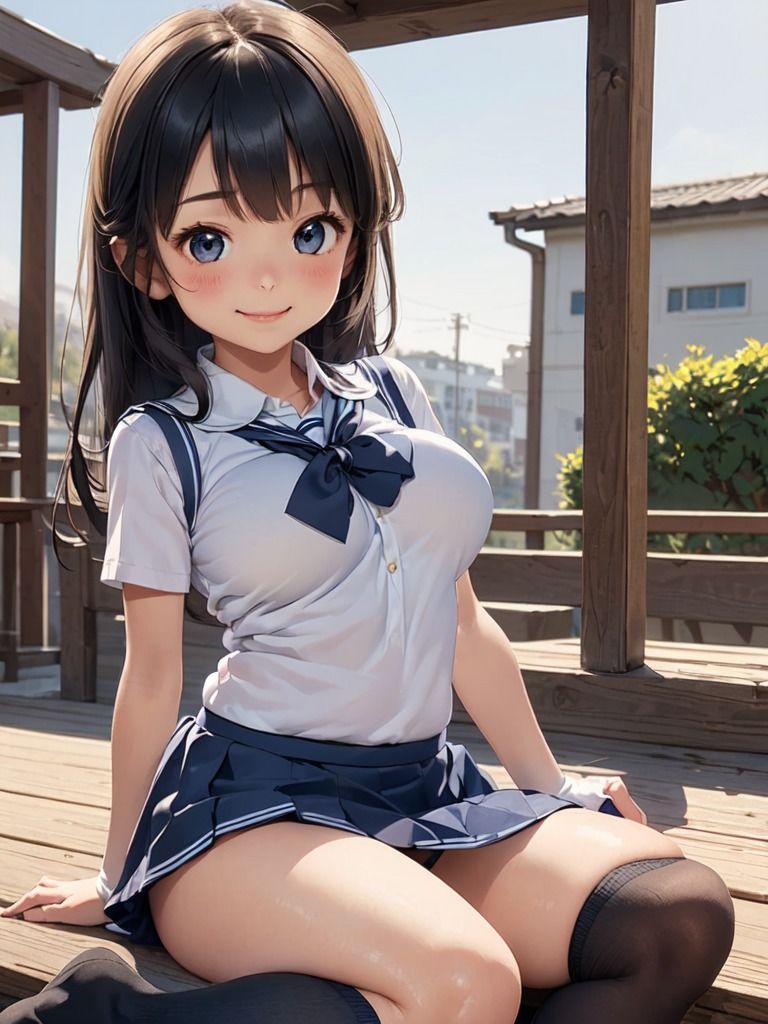 巨乳の妹はお兄ちゃんに生挿入してほしい！ 黒髪×金髪 「妹の生ま〇こが気持ちよかったの？」