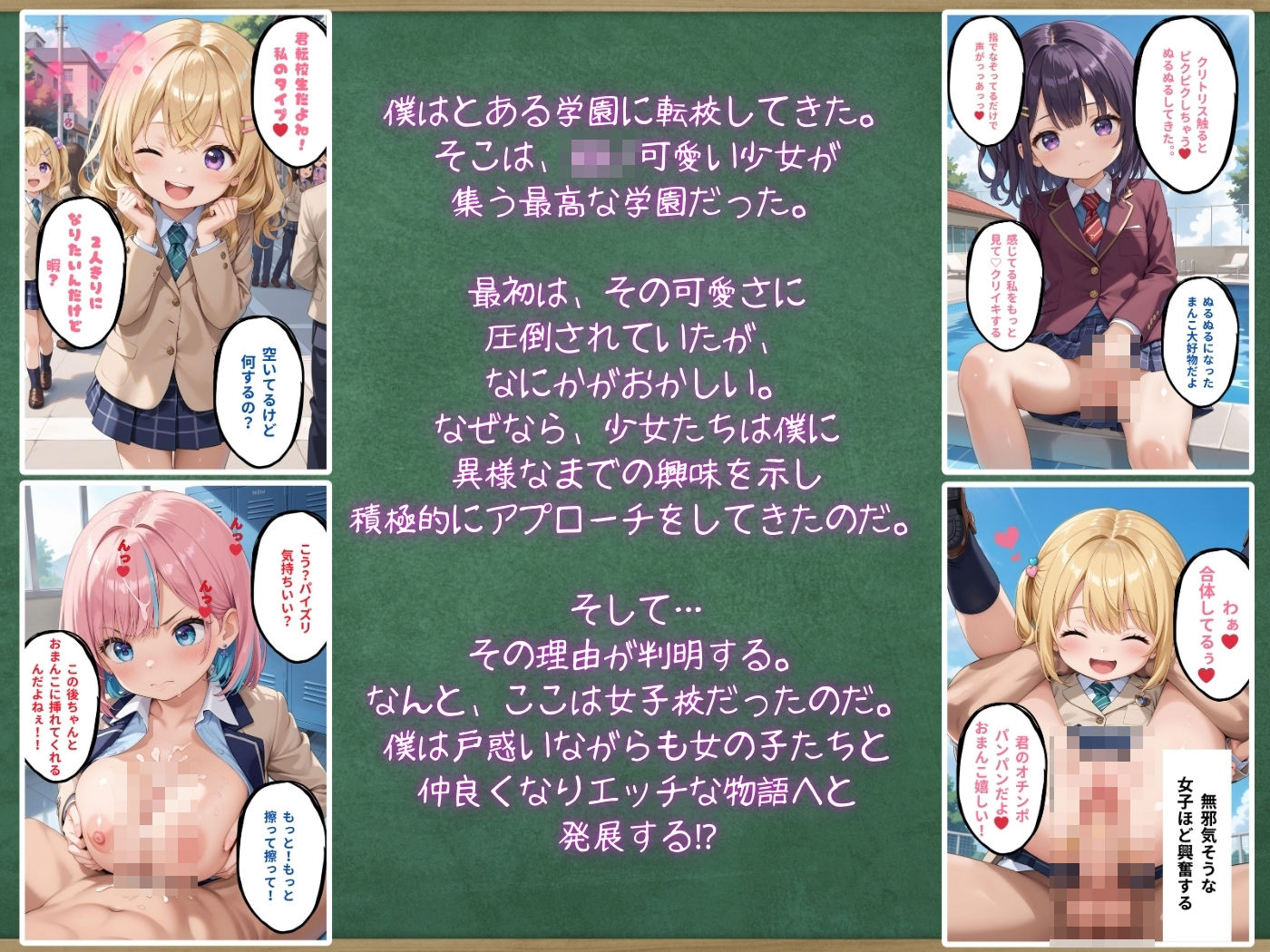 転校したら変態学園！ 画像2