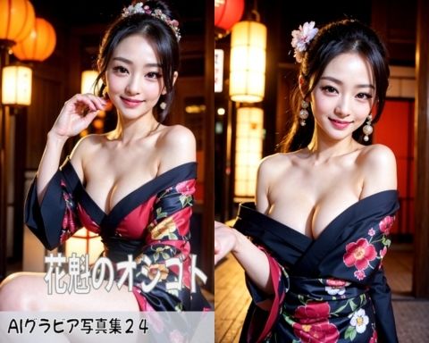 AIグラビア写真集24〜花魁のオシゴト〜