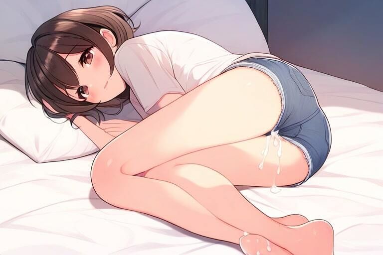 ツインテ女の子のそっけない足コキ〜おじさんあんま動かないでよ。おち〇ぽシゴけないでしょ〜_5