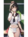 AI生成 夏の都会で大人のコスプレ、セーラー服にふんどし Vol.1 画像3