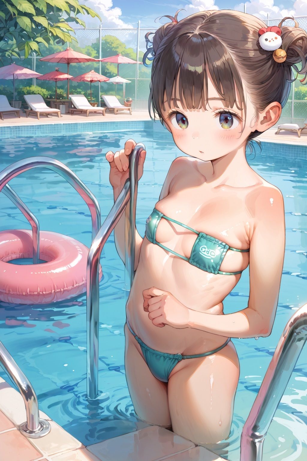 女の子水着CG集