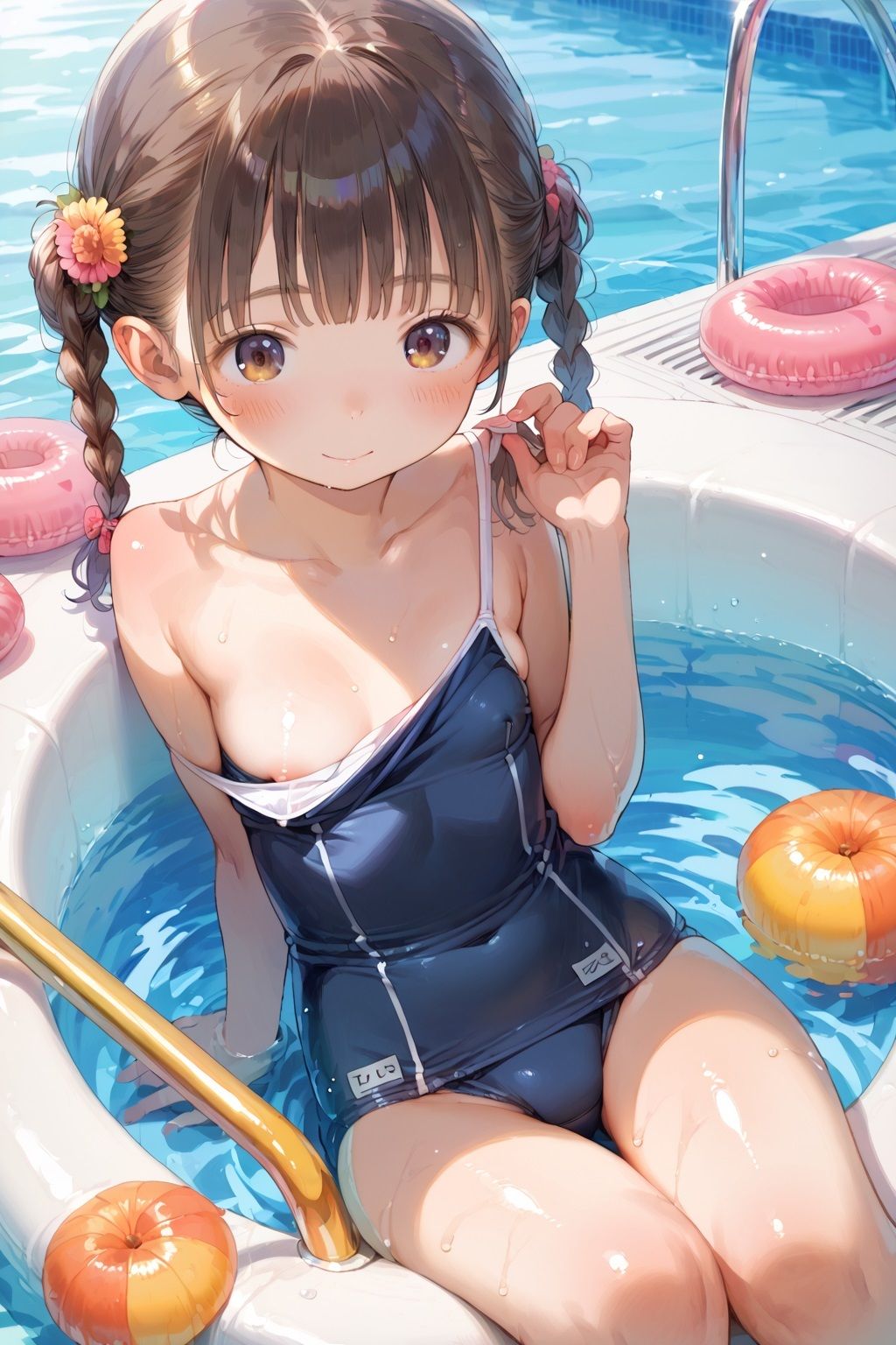 女の子水着CG集