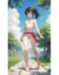 AI生成 セクシーグラビア ふんどしで露天風呂 ジブリ風イラストVol.1 画像3