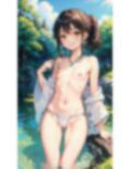 AI生成 セクシーグラビア ふんどしで露天風呂 ジブリ風イラストVol.1 画像4