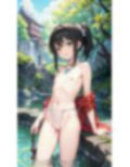AI生成 セクシーグラビア ふんどしで露天風呂 ジブリ風イラストVol.1 画像9