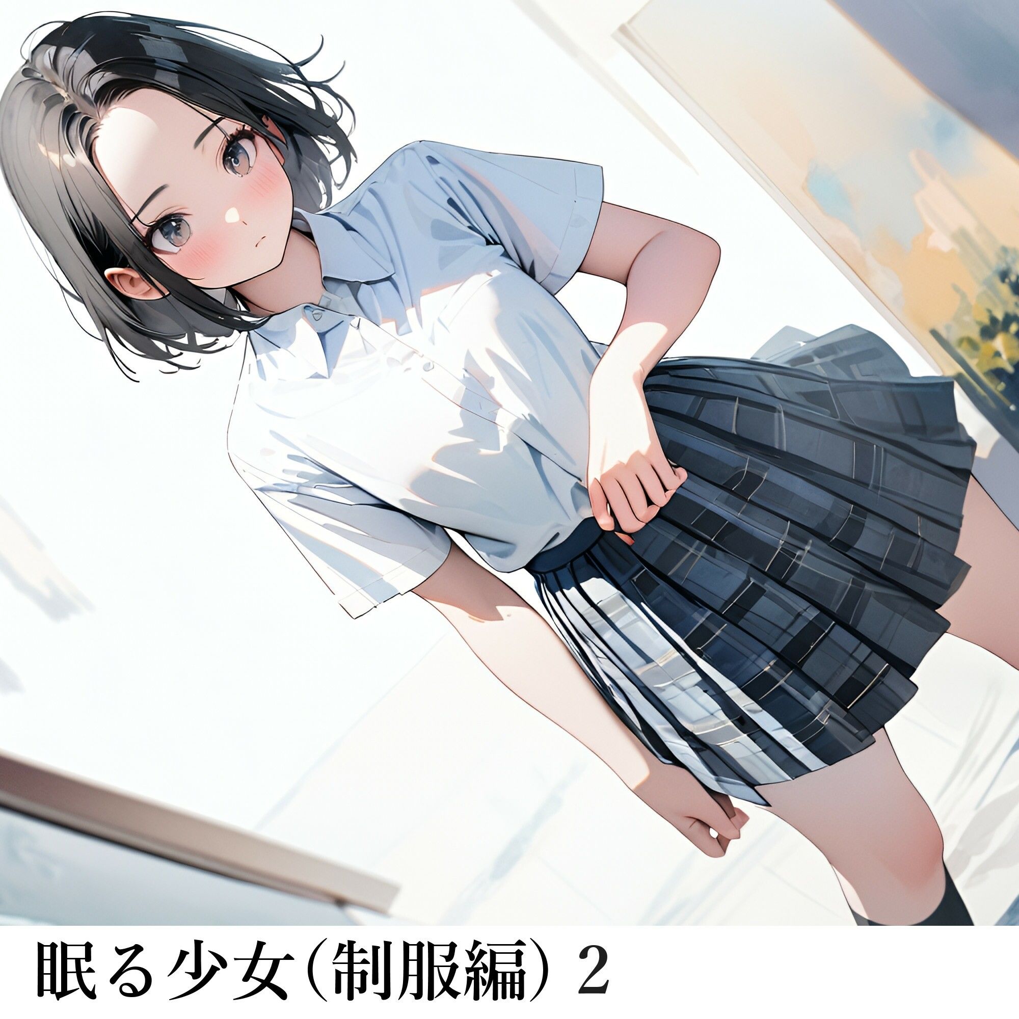 眠る少女（制服編）2 画像2