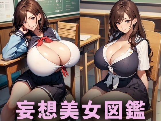 【AIイラスト美女研究所】同人CG・AI『爆乳コスプレ美女【妄想イラスト美女図鑑vol.118】』