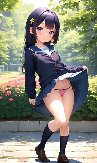 JKコスプレVol.7_立ちパンチラ すぐに使える？！インデックス付