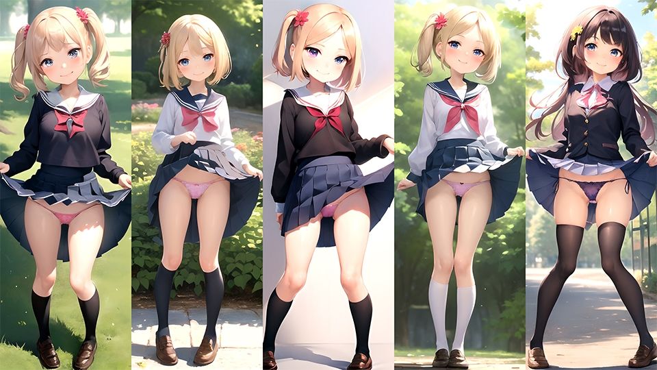 JKコスプレVol.7_立ちパンチラ すぐに使える？！インデックス付5