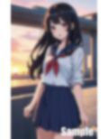 女学生と屋上で 画像2
