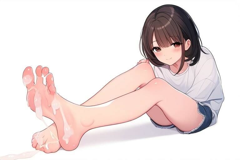 ボーっとしてる女の子の足コキ～お金くれれば何してもいーですけど～7