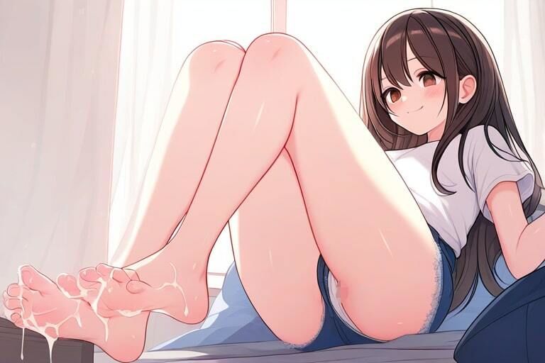 まだよくわかってない妹に足コキしてもらう〜またお兄ちゃんと遊びたいなぁ〜 画像5