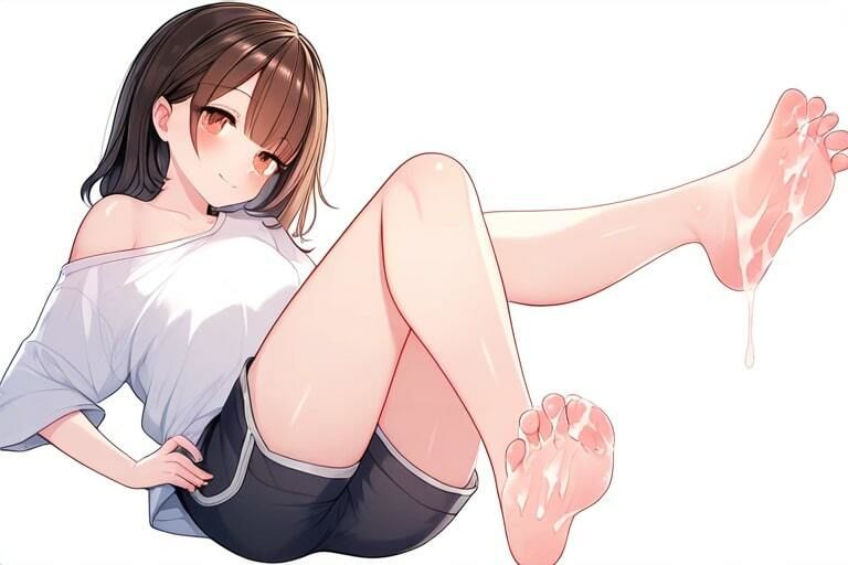 まだよくわかってない妹に足コキしてもらう〜またお兄ちゃんと遊びたいなぁ〜 画像10