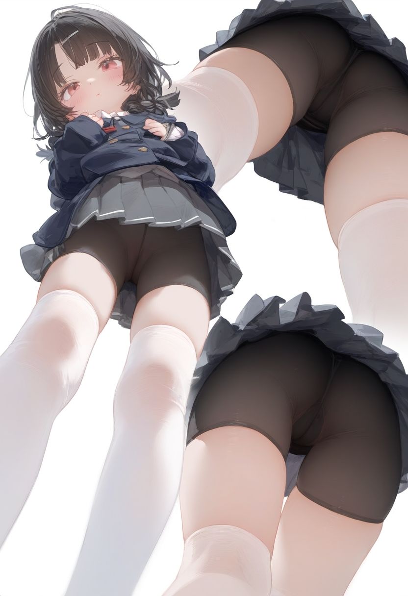 少女逆さ撮りエロ画像10