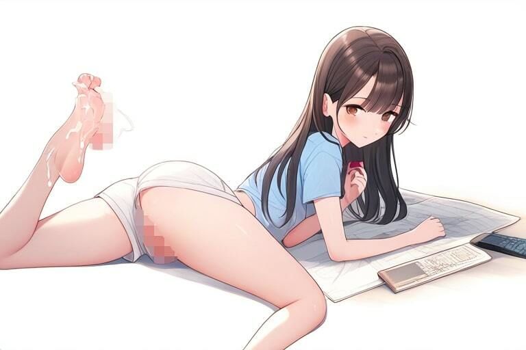 いつも眠そうな夢かわ女子のとりこ〜透き通るような素足で足コキ〜 画像9