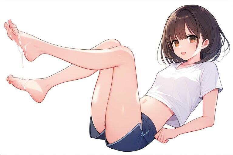 年下の女の子に癒しと快楽をもらう〜足コキでぶっかけする日々〜 画像7